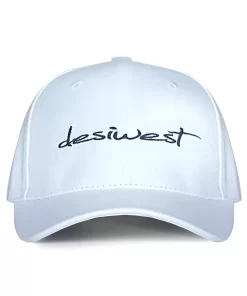 White Classic Sports Cap Front