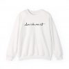 Chic Minimalist Crewneck Sweatshirt, Cozy Unisex Sweatshirt, Casual Style Apparel, Gift for Friends, Relaxed Fashion Layer