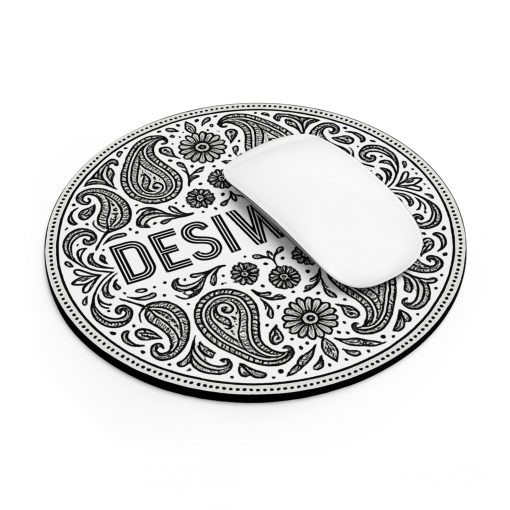 Stylish Mouse Pad with 'desiwest' Design, Desk Accessory, Office Decor, Gift for Tech Lovers, Custom Gaming Mouse Pad, Personalized [...] - Image 4
