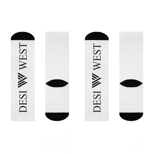 Trendy Cushioned Crew Socks | Stylish Comfort, Gift for Friends, Casual Wear, Daily Use, Fashion Statement - Image 3