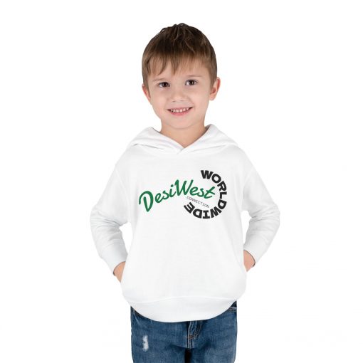 Stylish Toddler Hoodie with Bold 'DESIWEST 77' Design, Cozy Pullover Fleece for Kids, Perfect Gift for Birthdays and Special Occasions - Image 3