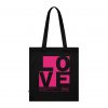 Organic Cotton Love Tote Bag