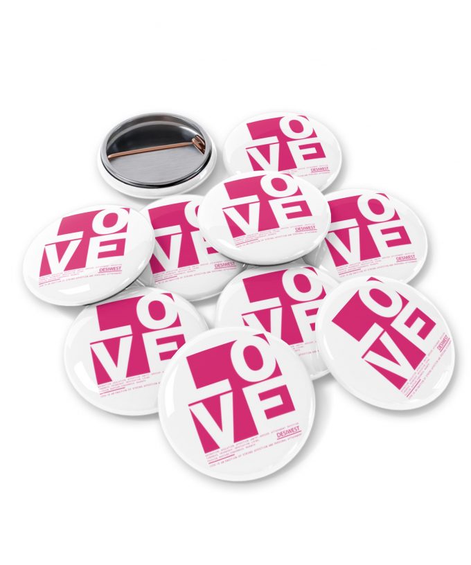 Alternative view of DesiWest Members Round Pins