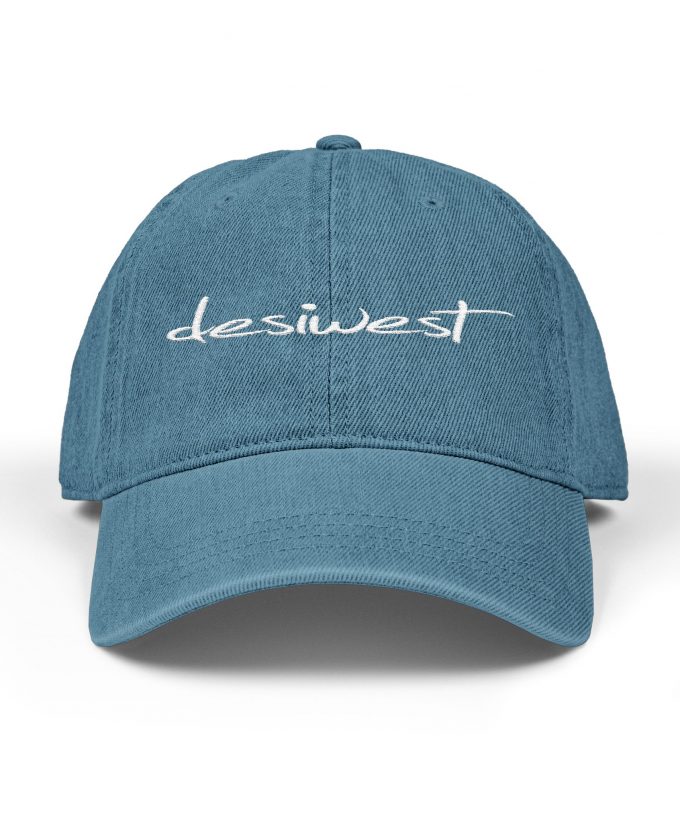 DesiWest Denim Embroidery Hat