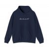 Heavy Hooded Sweatshirt Dark